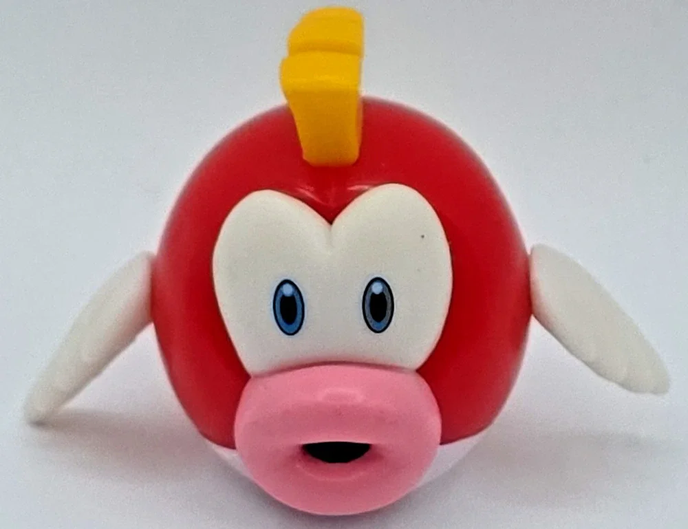 Super Mario Action Figure 2.5 Inch Cheep Cheep Fish